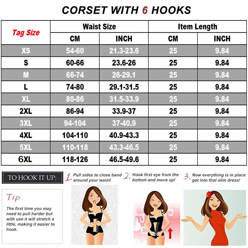 Waist Cincher Trainer Body Tummy Girdle Control Corset Sport Shaper Belly